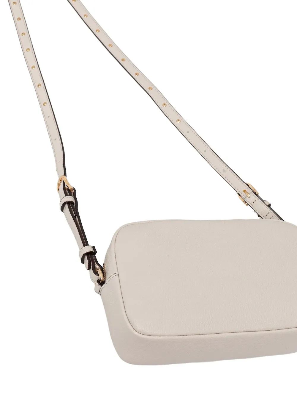 LIU JO small logo-plaque crossbody bag Beige