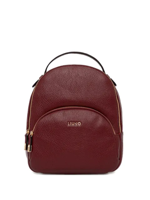 LIU JO logo-lettering backpack