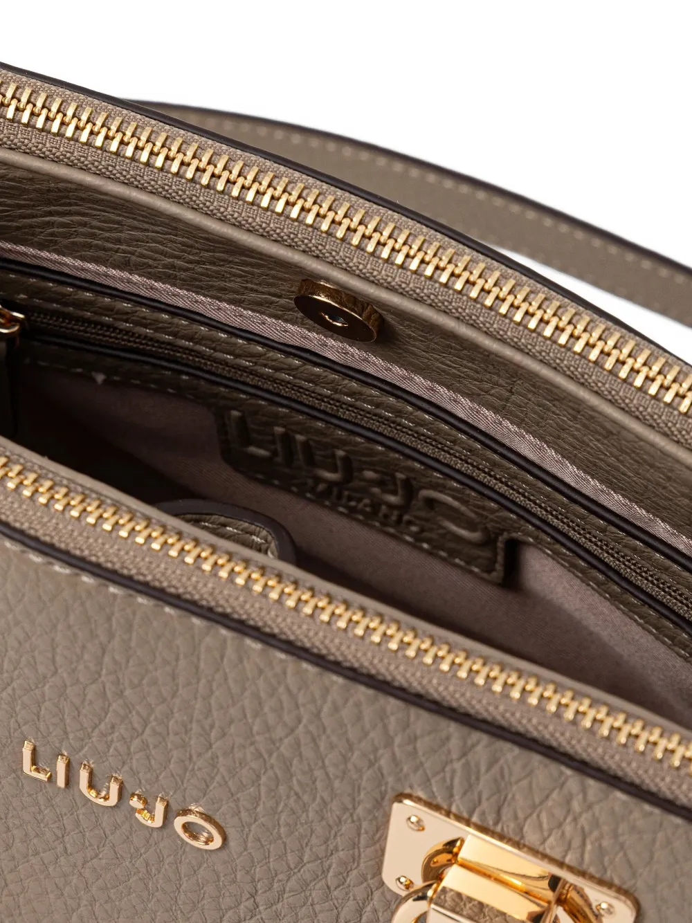 LIU JO braided-handle satchel Bruin