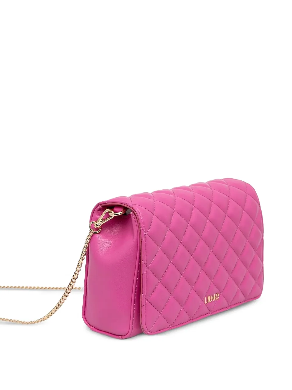 LIU JO quilted chain-strap cross body bag | Pink | Image 1