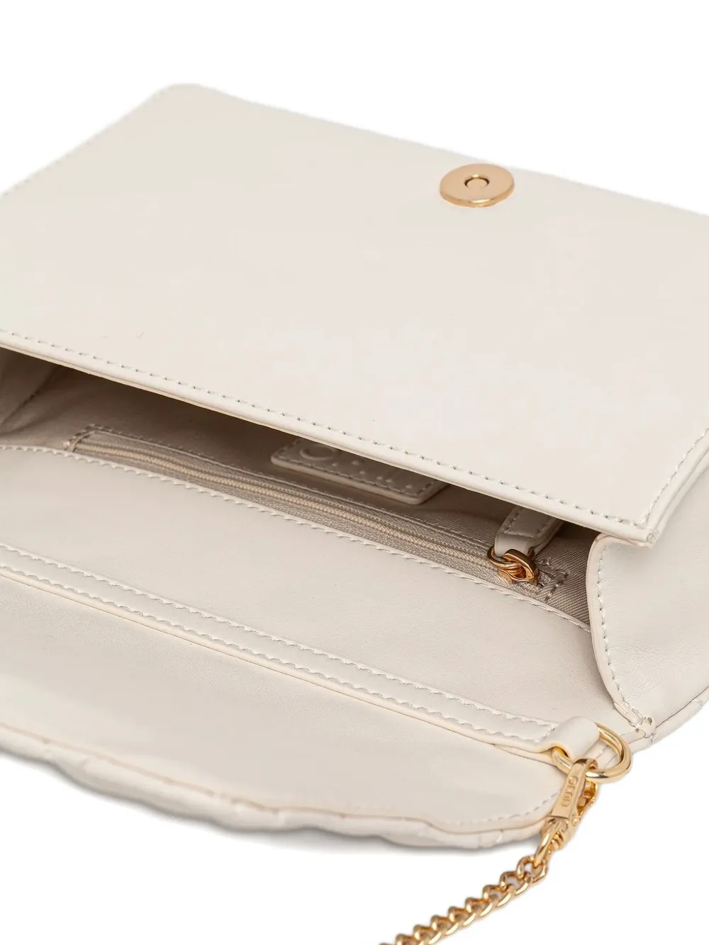 Liu •jo Quilted Chain Cross Body Bag In White