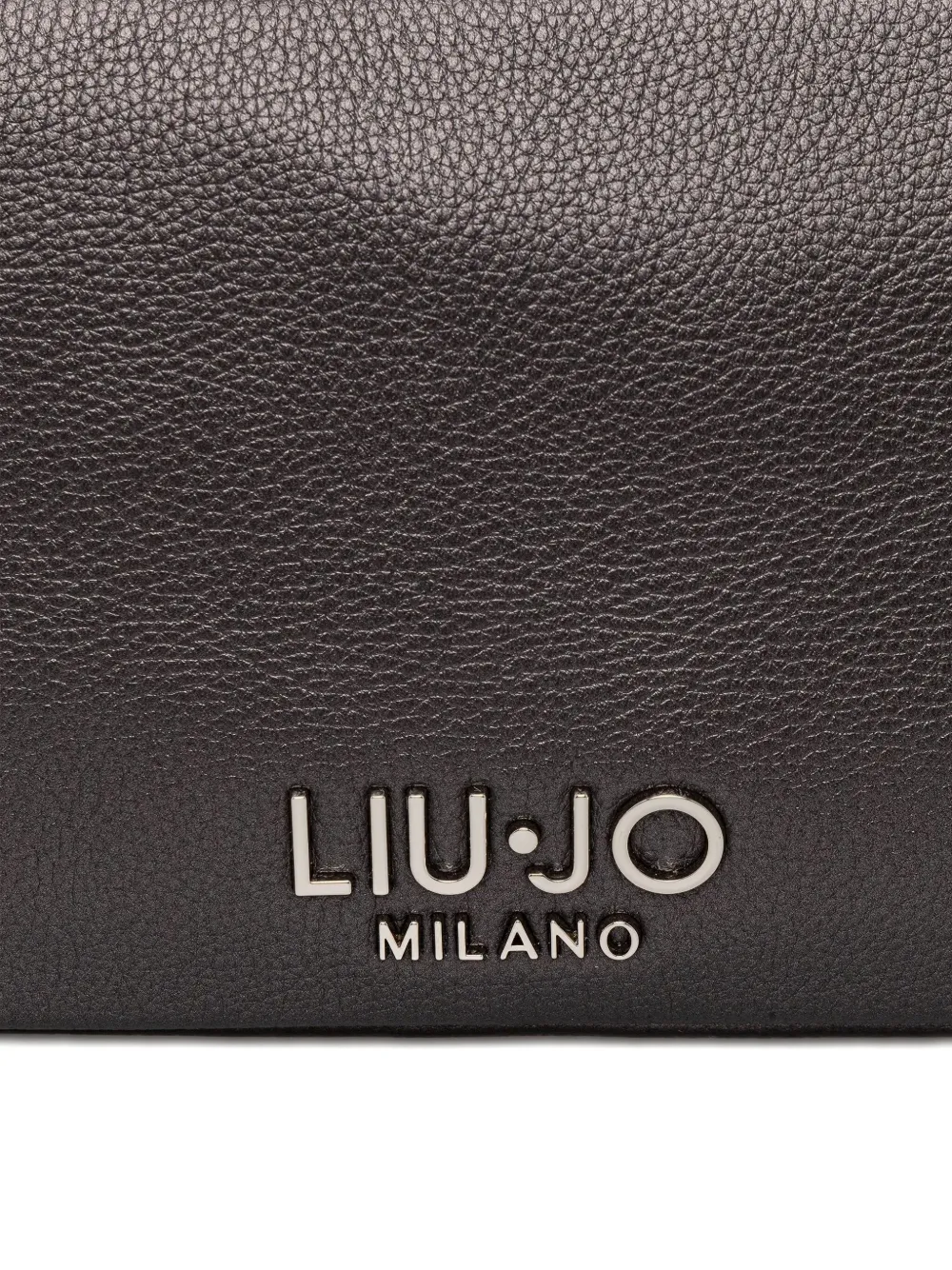 LIU JO Leren crossbodytas met logo Bruin