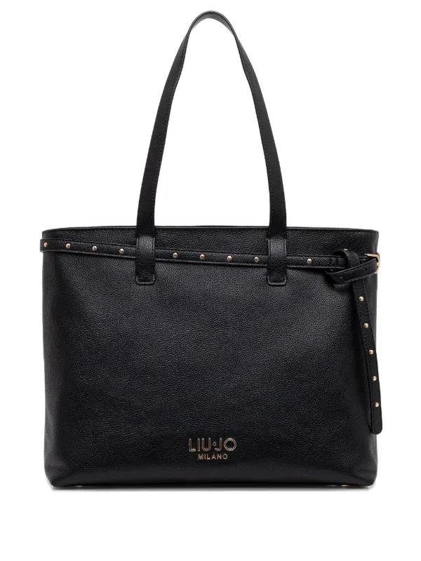 LIU JO Better スタッズベルト ショルダーバッグ | ブラック | FARFETCH JP
