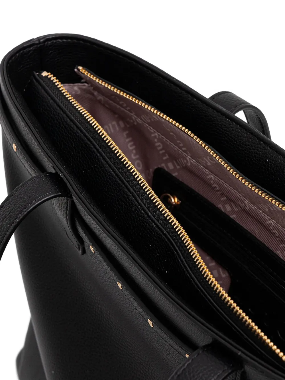 LIU JO Better schoudertas met studs Zwart