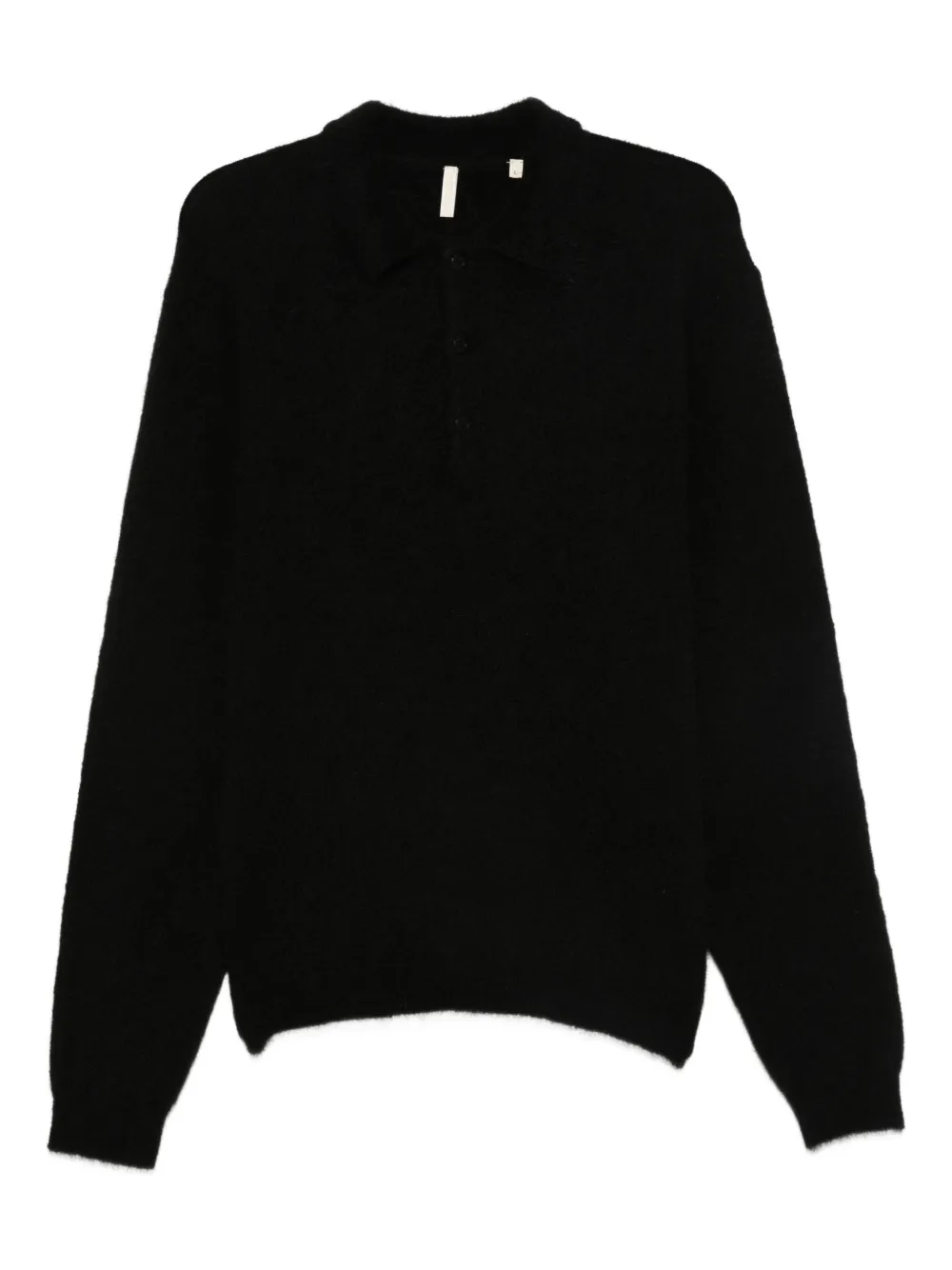 polo-collar sweater