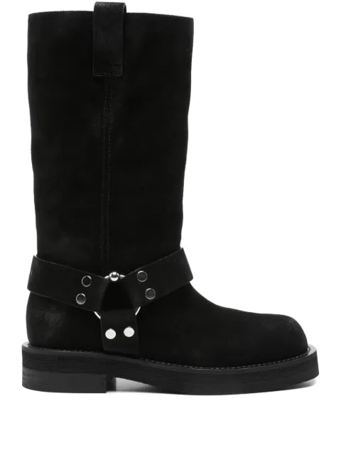 3juin Demi buckle-strap suede boots
