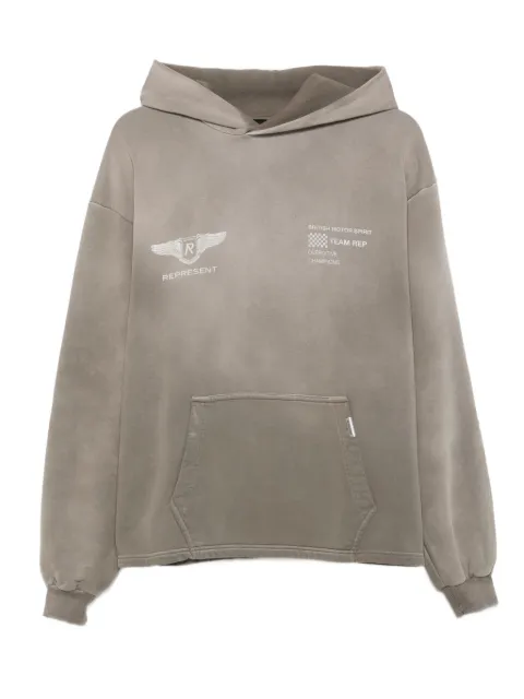 Represent logo-embellished hoodie
