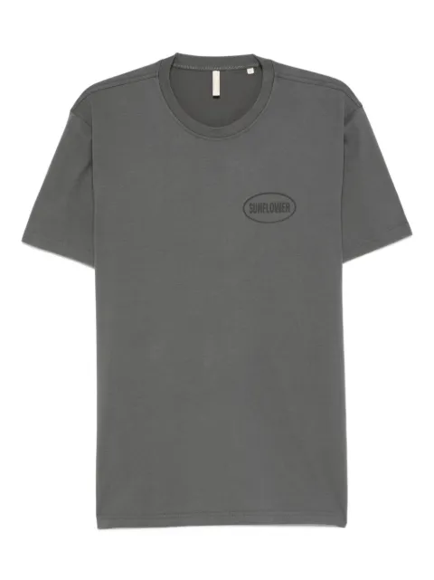 Sunflower camiseta con logo oval