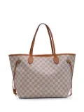Louis Vuitton Pre-Owned 2018 Damier Azur Neverfull MM tote bag - White