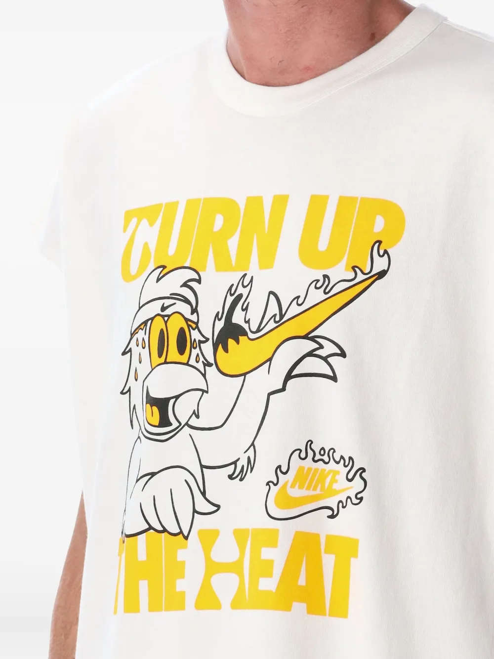 Nike T-shirt met grafische print Wit