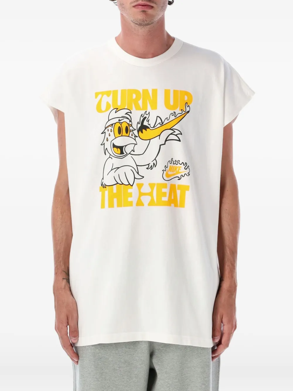 Nike T-shirt met grafische print Wit
