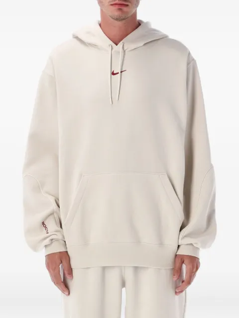 Nike x NOCTA logo-embroidered hoodie