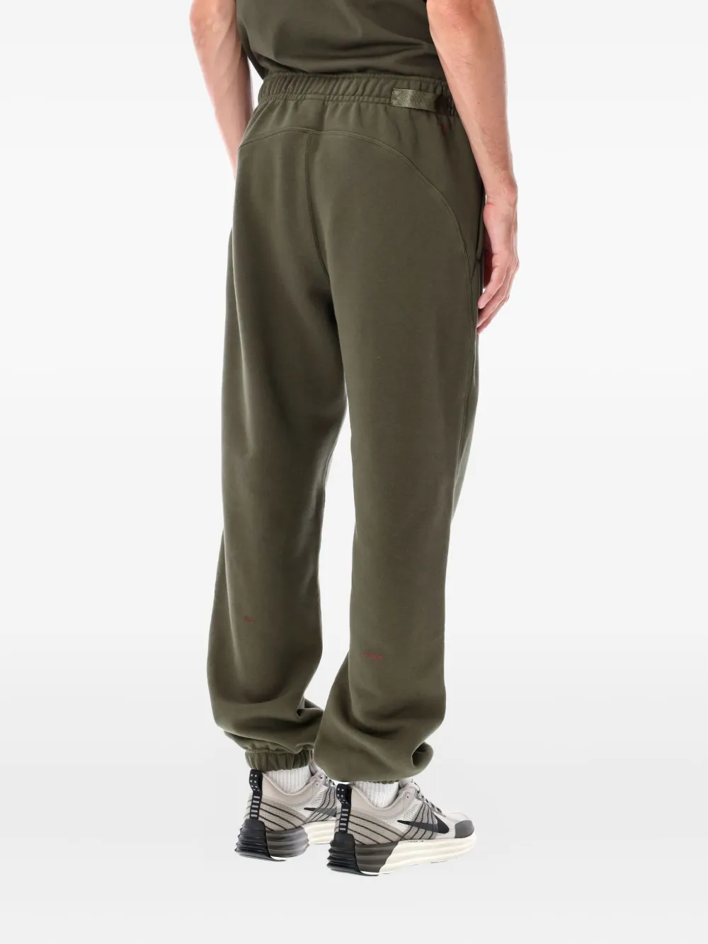 Nike Fleece trainingsbroek met elastische taille Groen