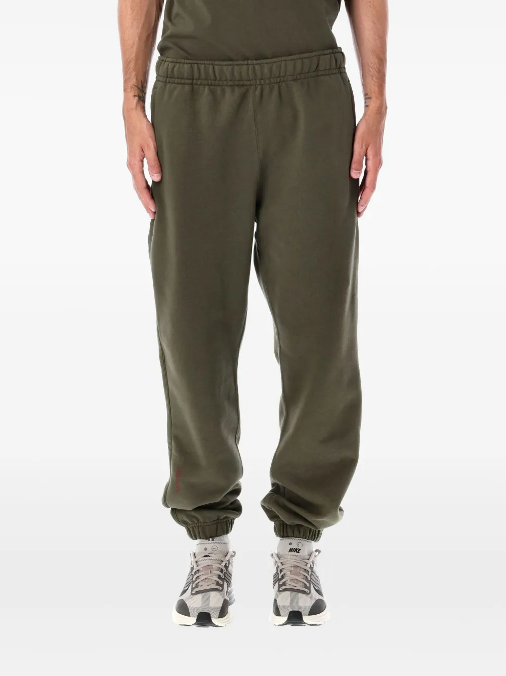 Nike Fleece trainingsbroek met elastische taille Groen