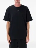 Nike swoosh-print T-shirt - Black
