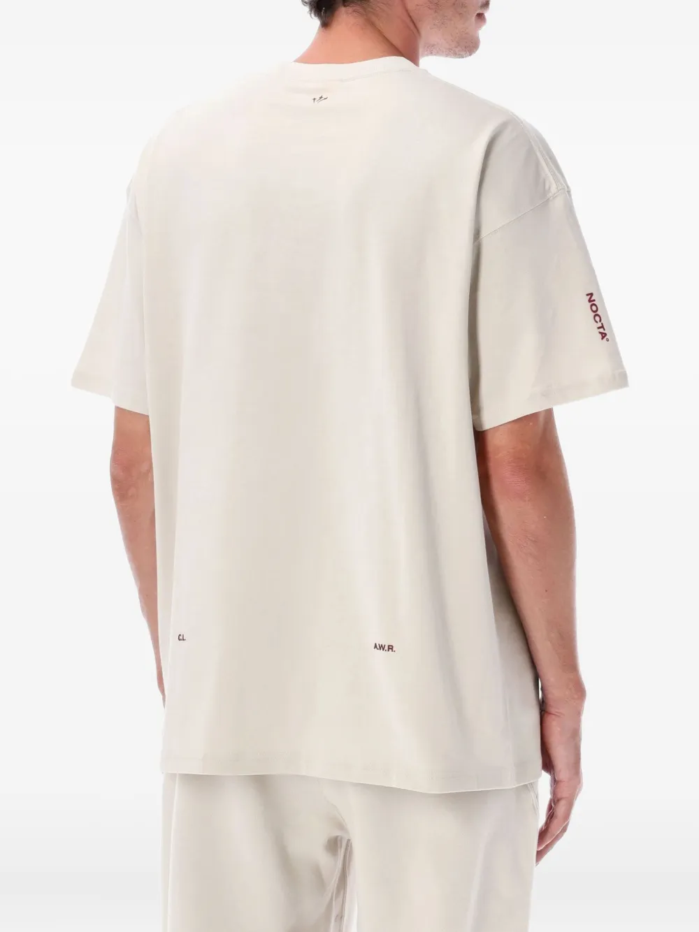 Nike T-shirt met logoprint Wit