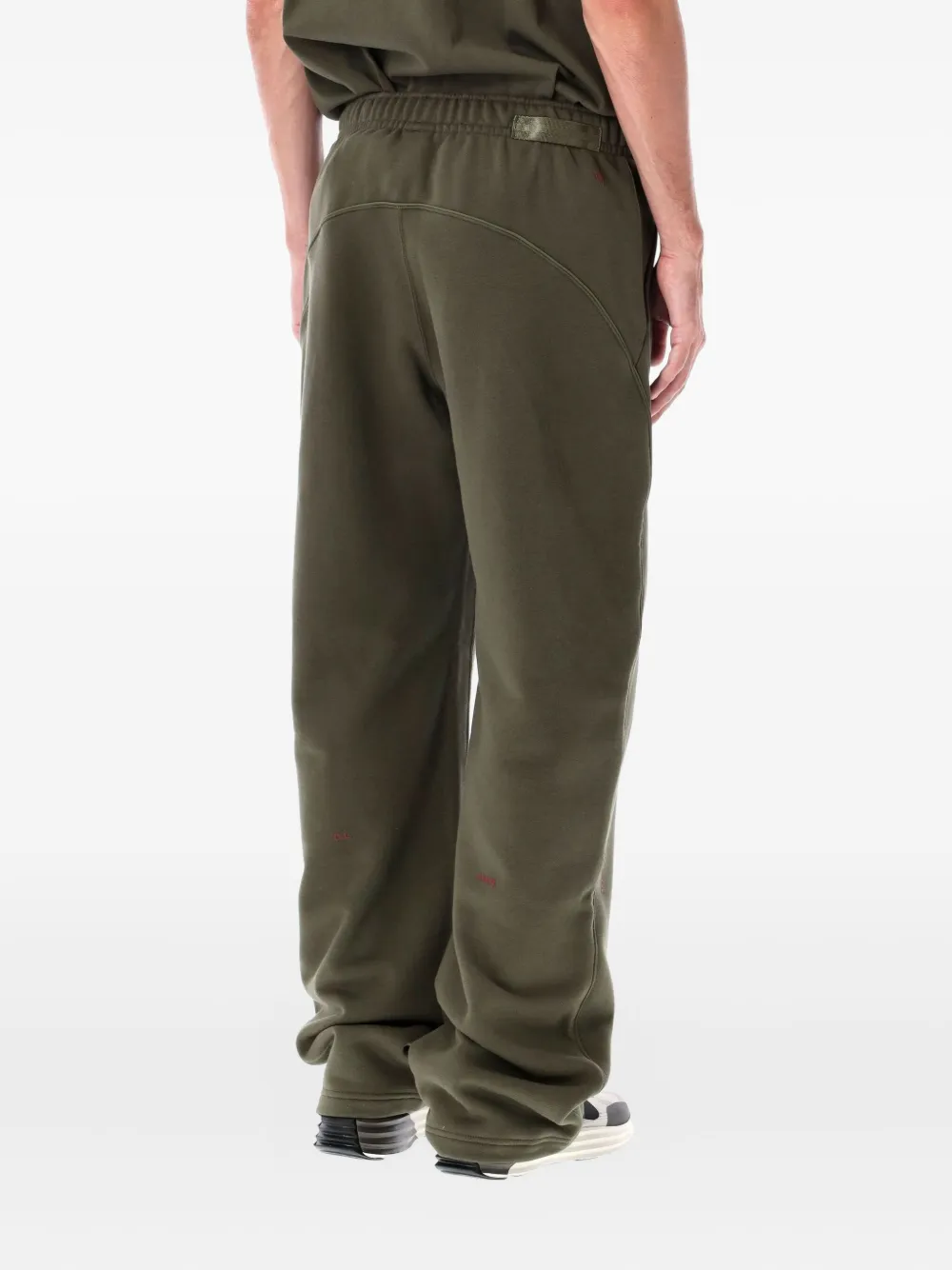 Nike Nocta fleece trainingsbroek met elastische tailleband Groen