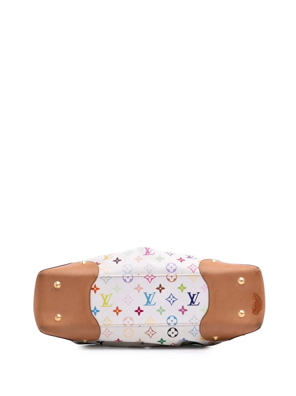 Pre-owned Louis Vuitton 2021-2025 Monogram Multicolore Judy Gm Satchel