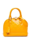 Louis Vuitton Pre-Owned 2012 Monogram Vernis Alma BB satchel - Yellow