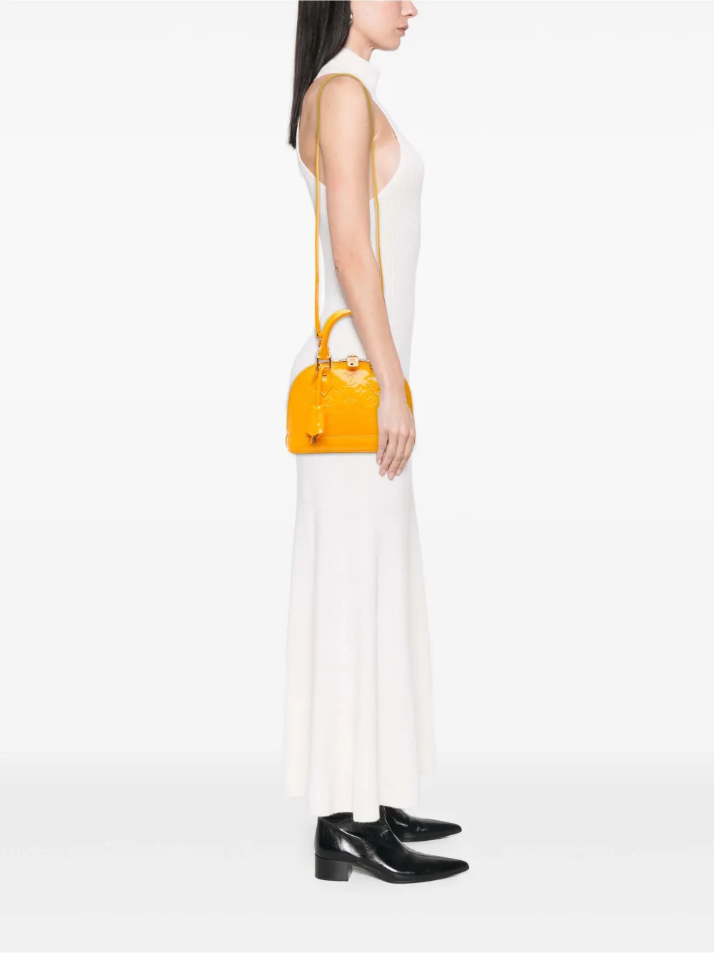 Louis Vuitton Pre-Owned 2012 Monogram Vernis Alma BB satchel | Pre-Owned | Image 2
