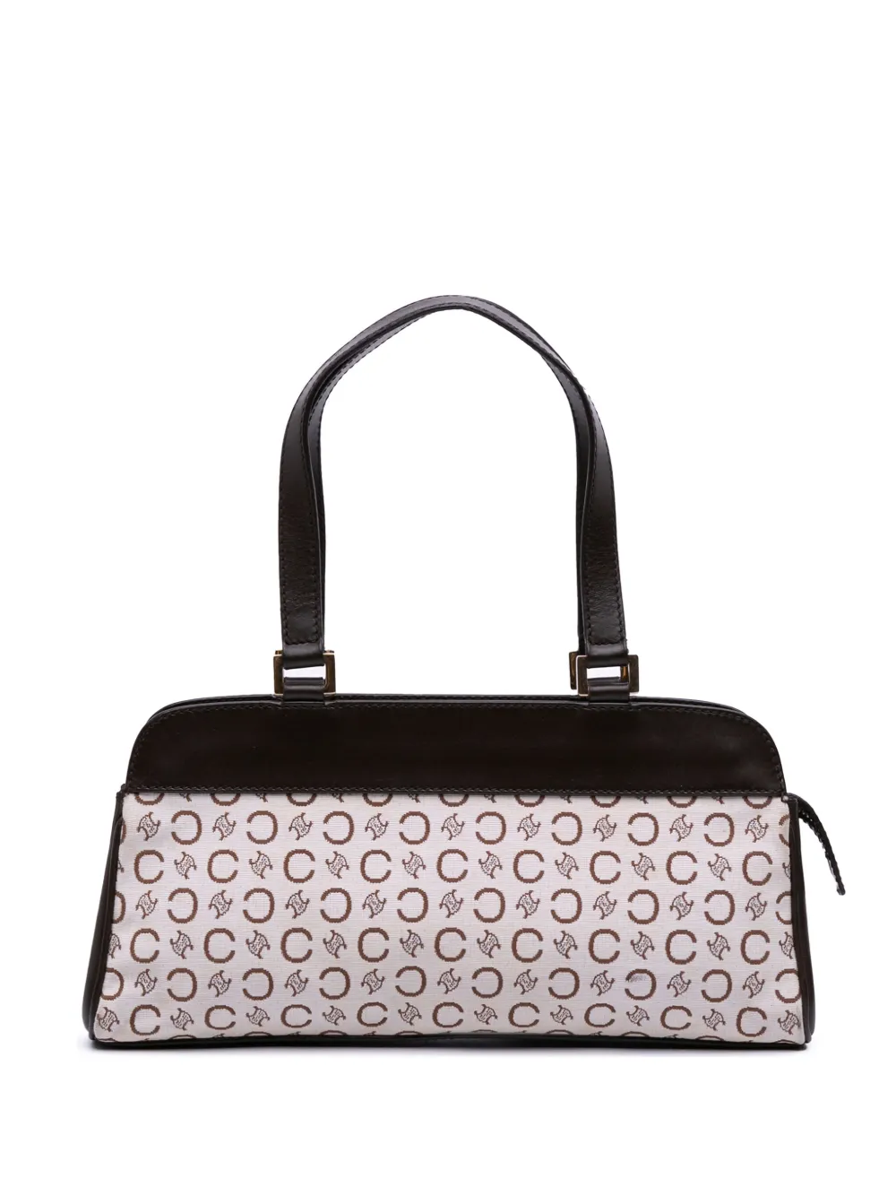 Céline Pre-Owned 20th Century C マカダム キャンバス ハンドバッグ - ブラウン Céline Pre-Owned 20th Century C マカダム キャンバス ハンドバッグ - ブラウン