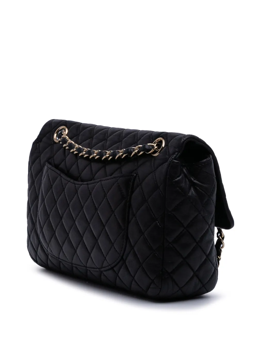 Pre-owned Chanel 2008-2009 Medium Classic Lambskin Valentines Heart Charms Single Flap Shoulder Bag