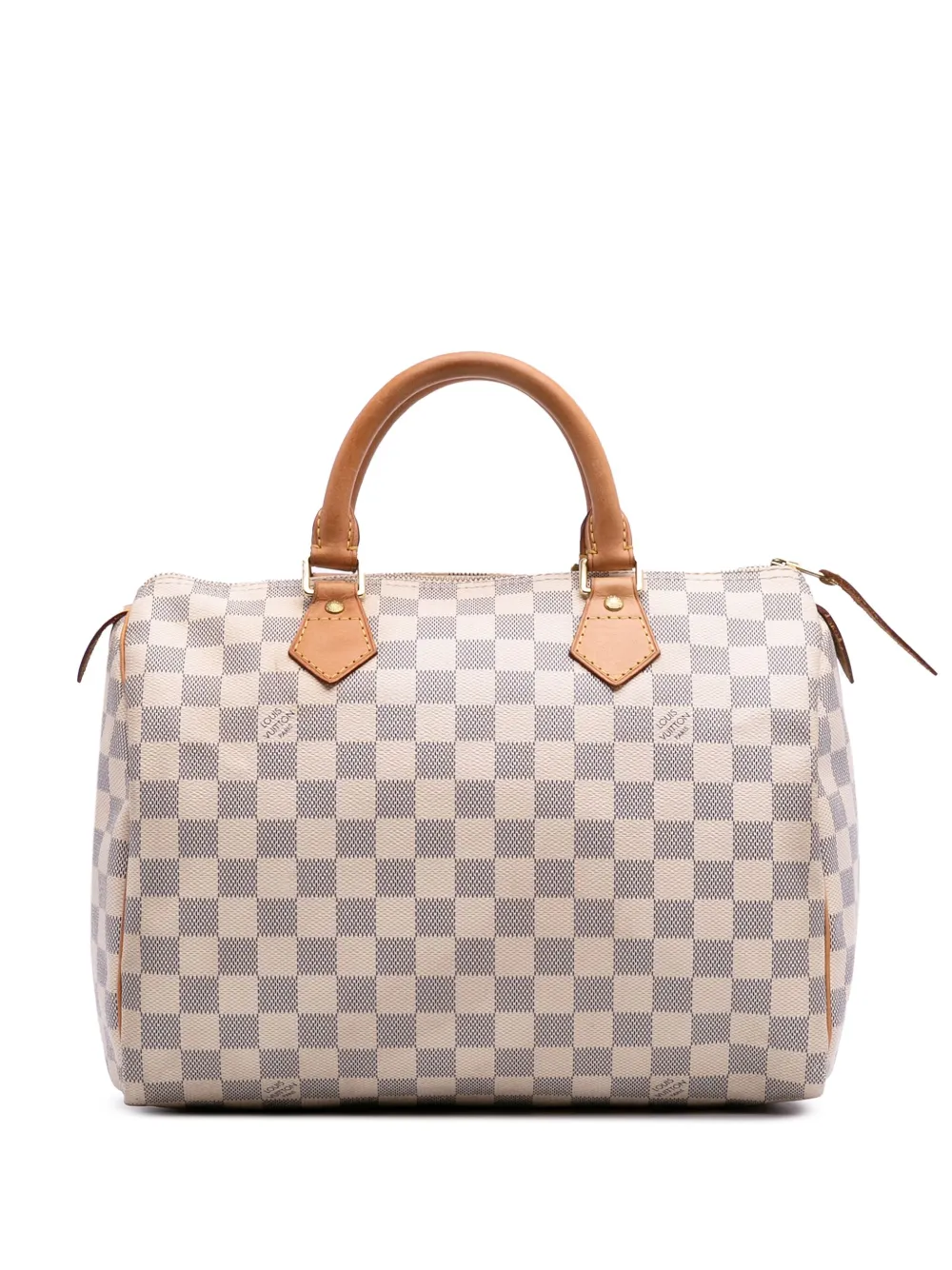 Louis Vuitton Pre-Owned 2012 Damier Azur Speedy 30 boston bag | White | Image 1