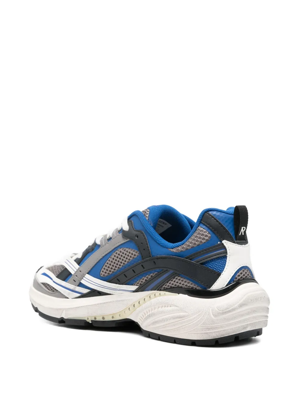 Represent Storm Runner sneakers met mesh vlakken Blauw