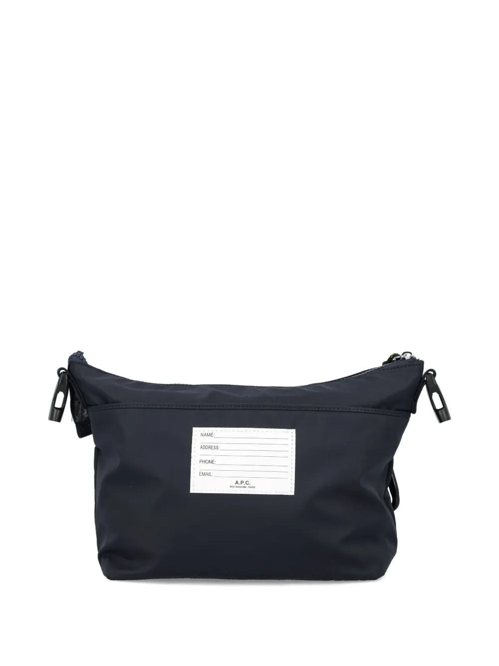 Apc Trek Crossbody Bag With Adjustable Shoulder Strap In Black