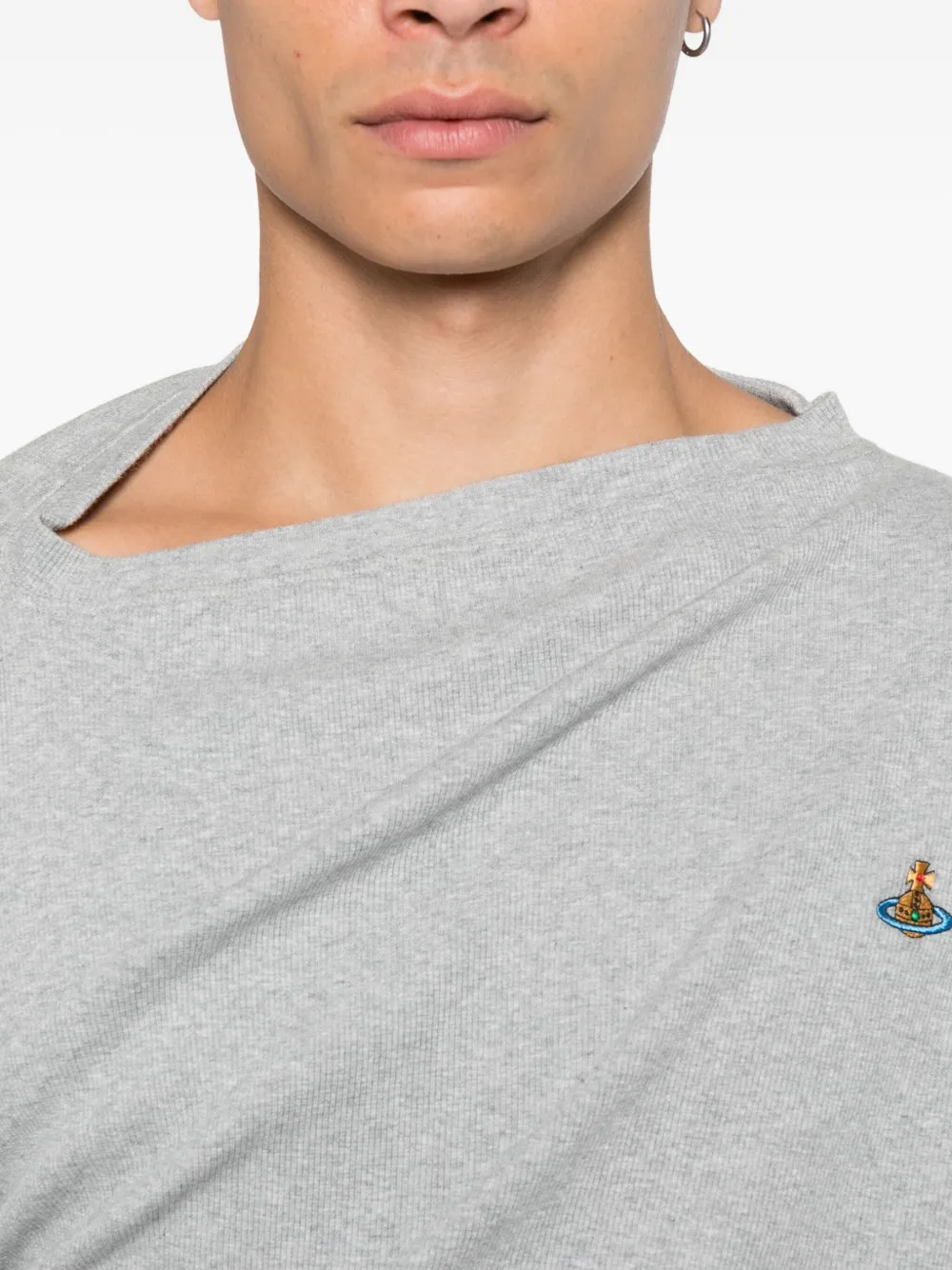 Vivienne Westwood Hebo top met lange mouwen Grijs