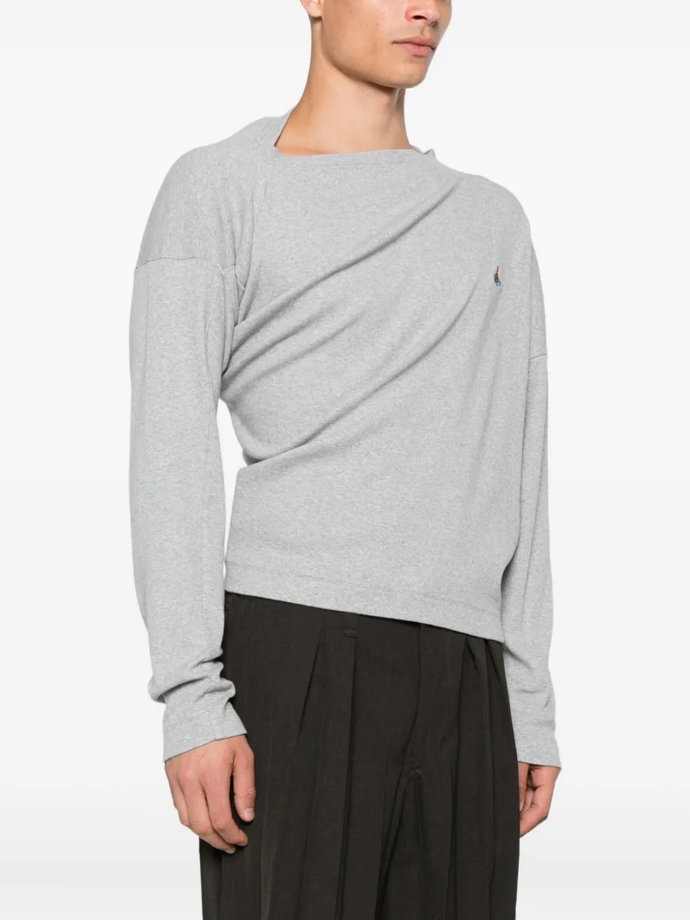 Vivienne Westwood Hebo top met lange mouwen Grijs
