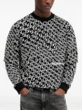 Karl Lagerfeld Jeans logo-print crew-neck sweatshirt - Black