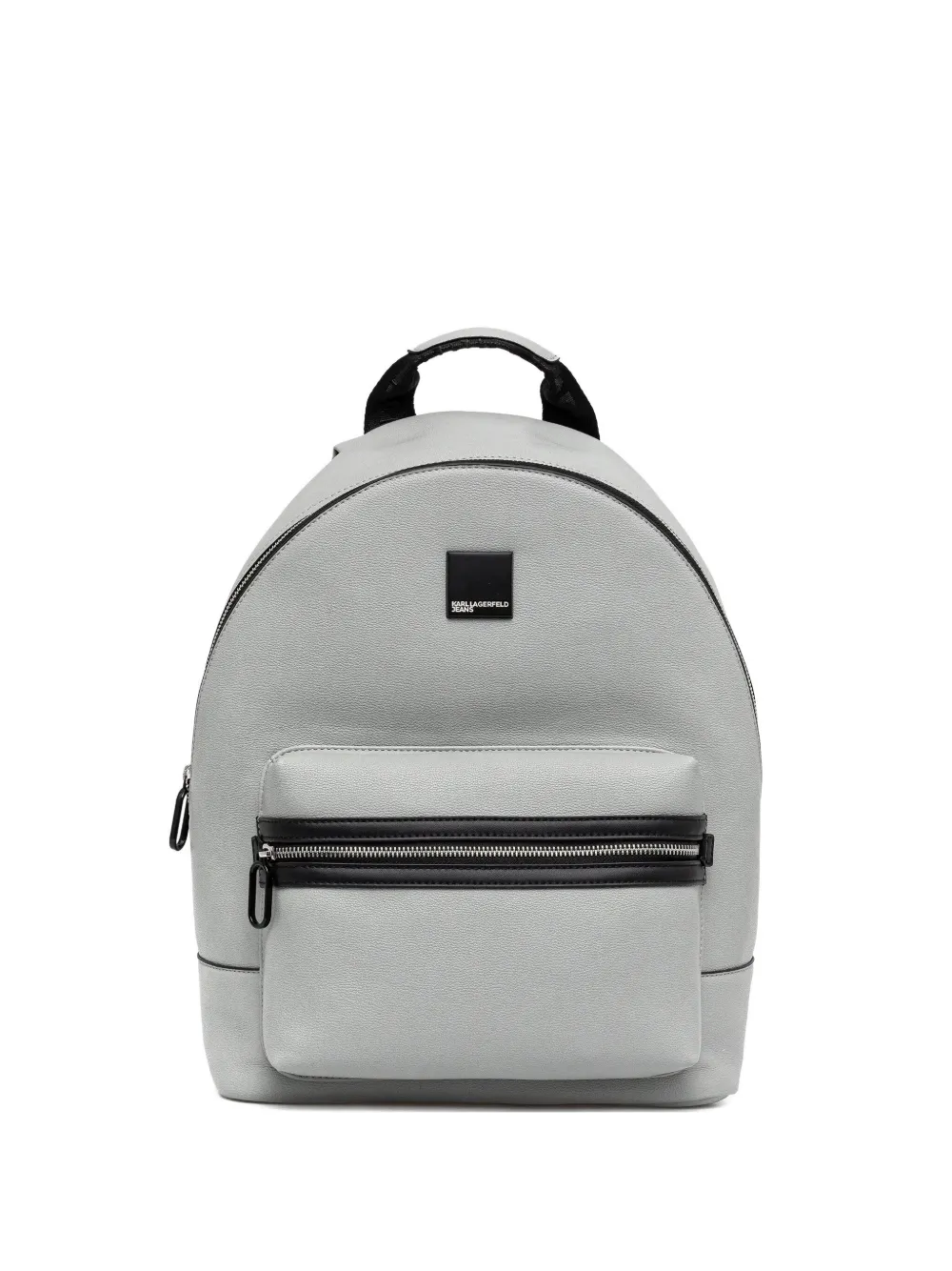 logo-plaque backpack