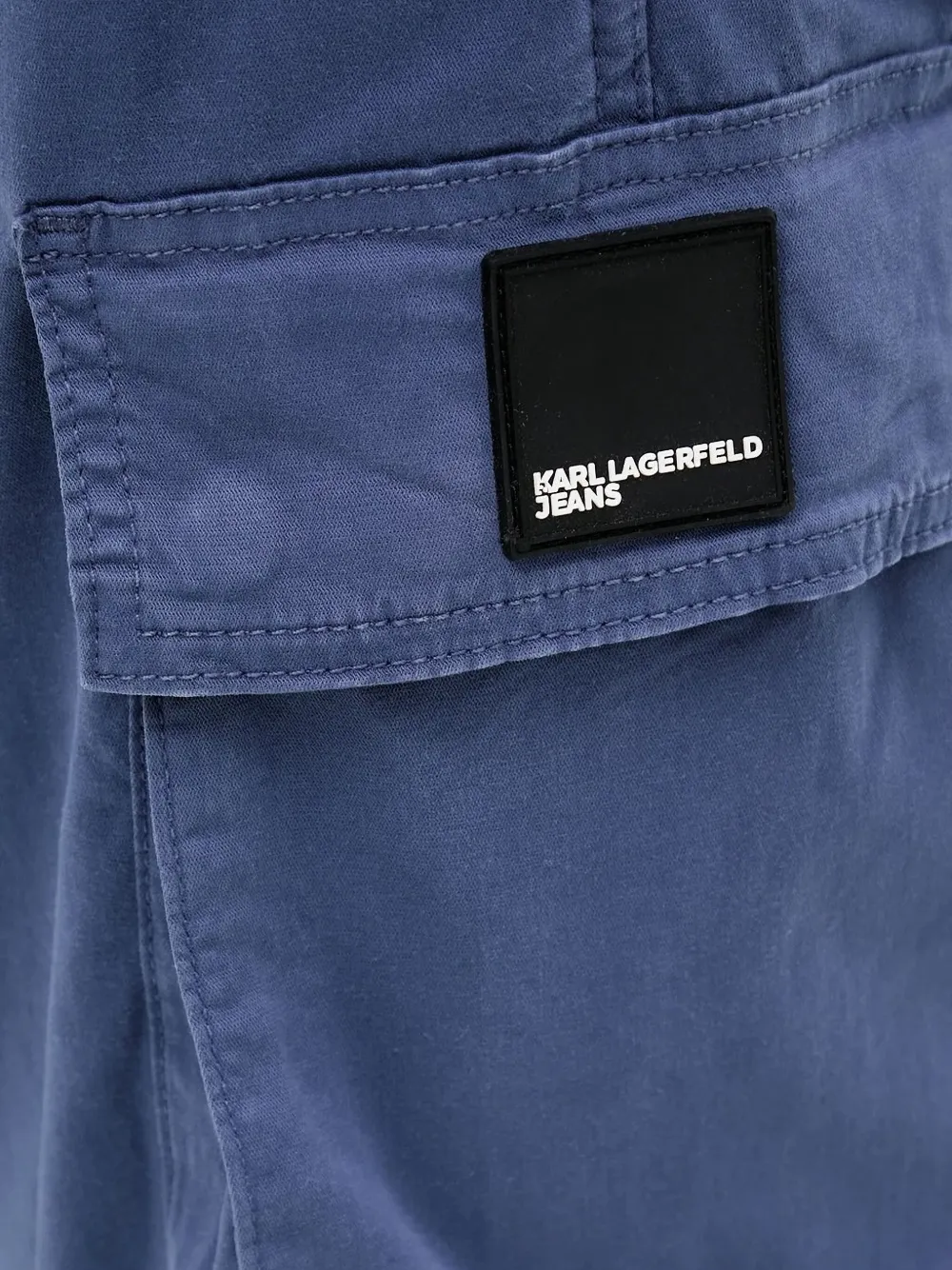 Karl Lagerfeld Jeans cargo-pocket trousers Blauw