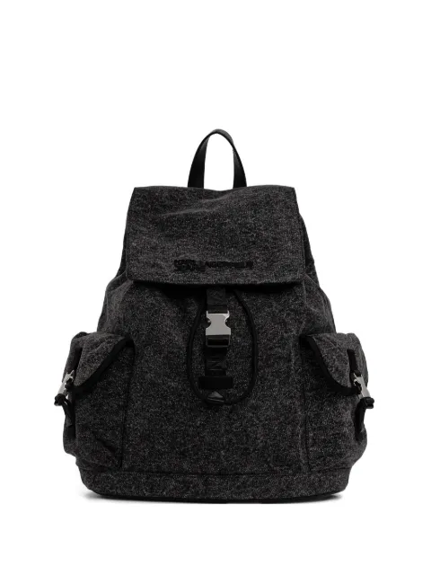 Karl Lagerfeld Jeans buckle-fastening drawstring backpack