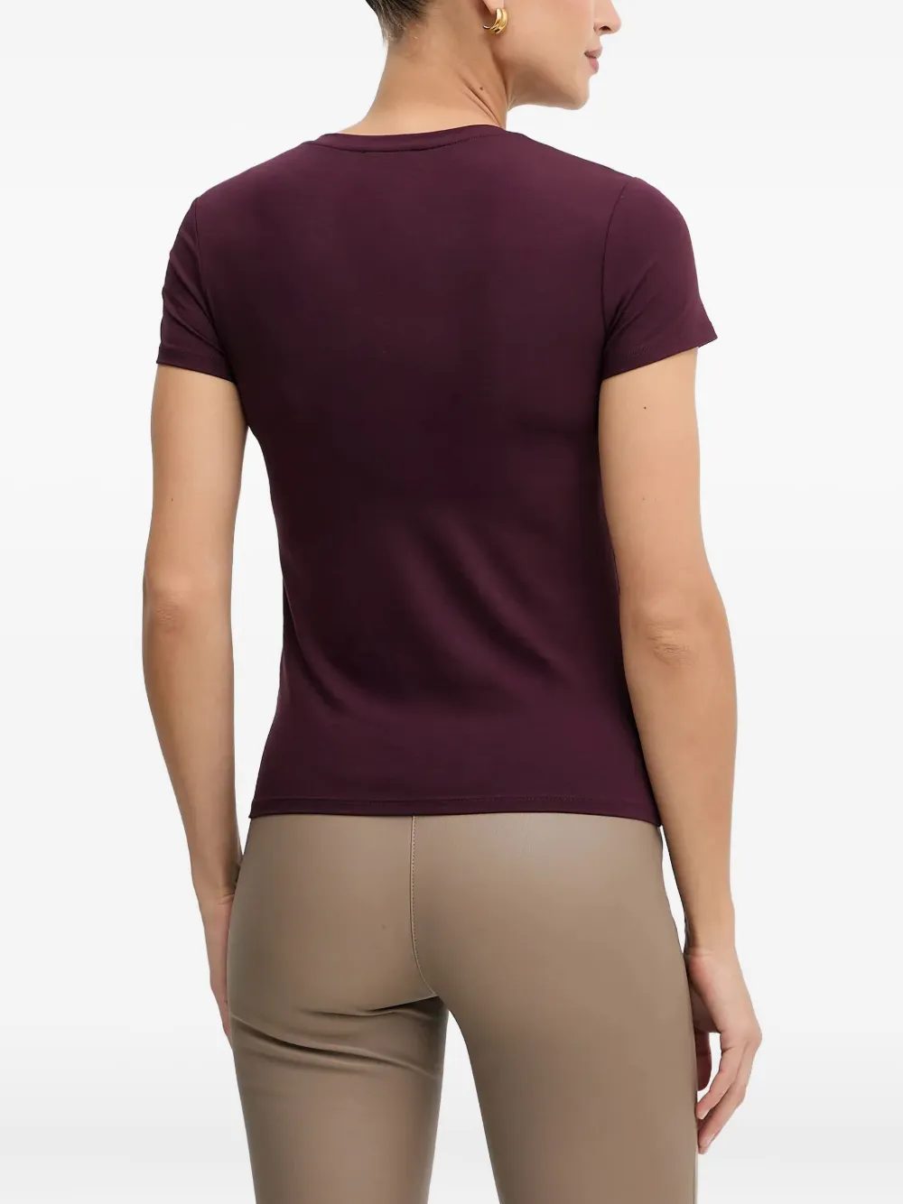 Patrizia Pepe crystal-embellished logo T-shirt | T-Shirts & Jersey Shirts | Image 2