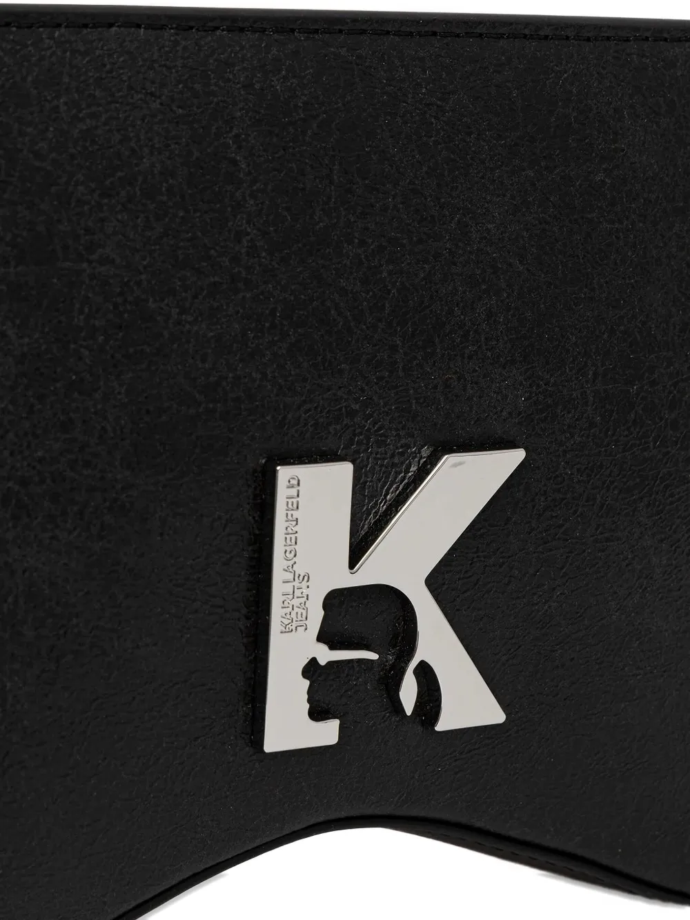 Karl Lagerfeld Jeans chain-strap K-logo shouder bag Zwart