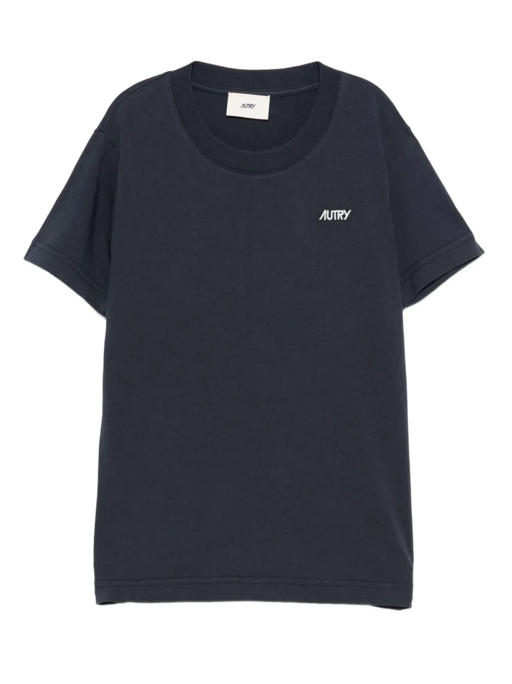 Autry embroidered-logo T-shirt | Blue | Image 1