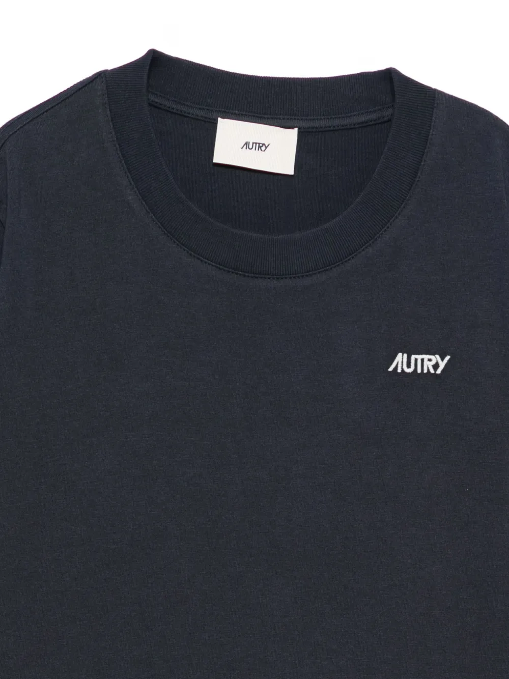 Autry T-shirt met geborduurd logo Blauw