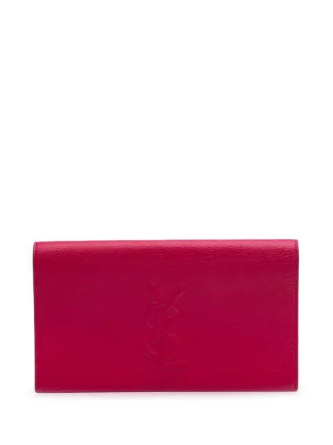 Saint Laurent Pre-Owned 2000-2012 Large Leather Belle De Jour clutch bag
