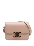 Céline Pre-Owned 2019 Teen Shiny Calfskin Triomphe crossbody bag - Brown