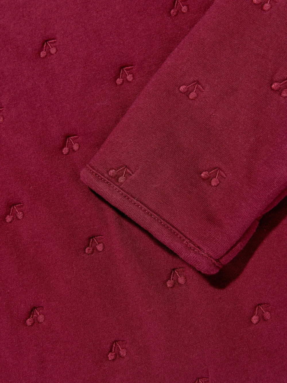 Bonpoint Jack met kersenpatroon Rood