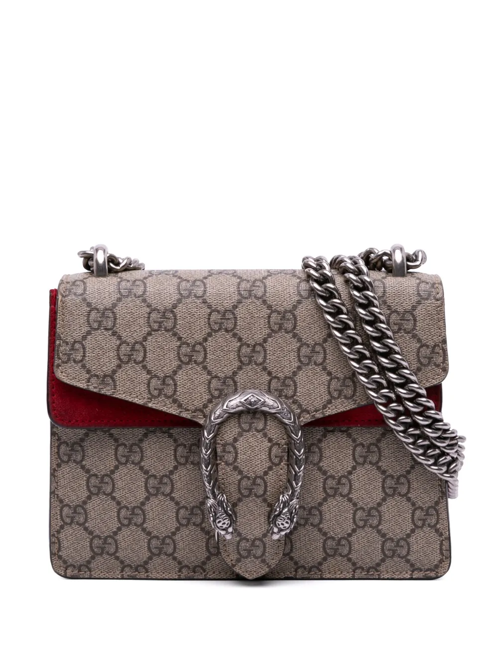 Gucci Pre-Owned 2000-2015 Mini GG Supreme Dionysus crossbody bag - Gucci Pre-Owned 2000-2015 Mini GG Supreme Dionysus crossbody bag -