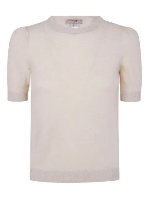TWINSET — puff-sleeve wool sweater