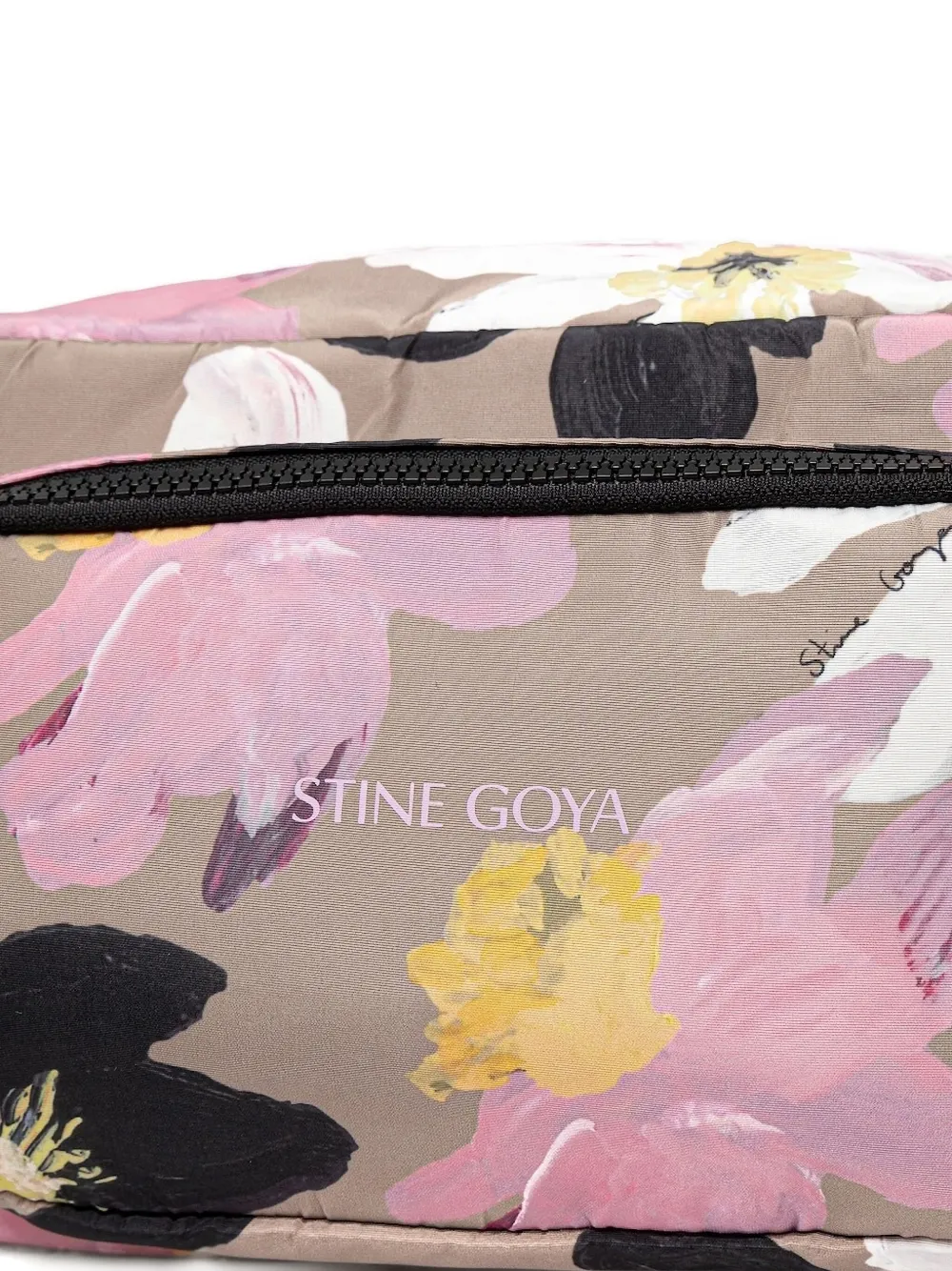 Stine Goya floral-print cross-body bag Beige