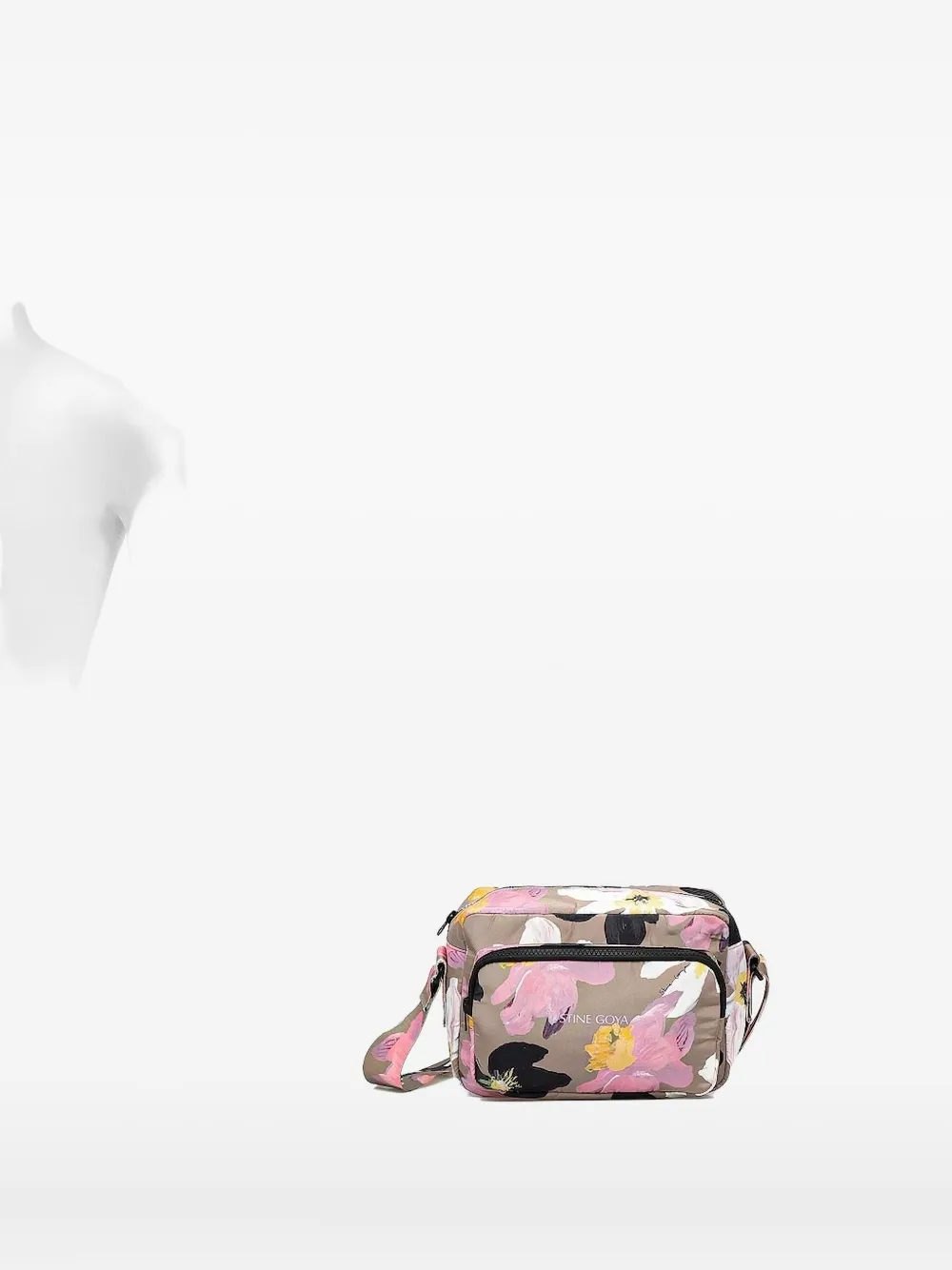 Stine Goya floral-print cross-body bag Beige