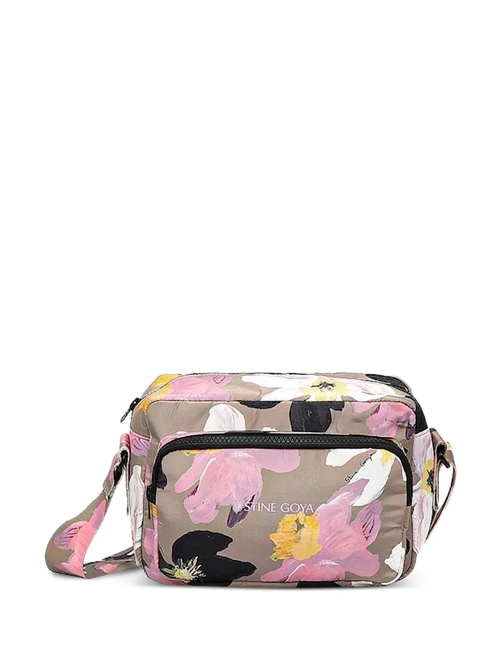 Stine Goya floral-print cross-body bag | Neutrals | Image 1