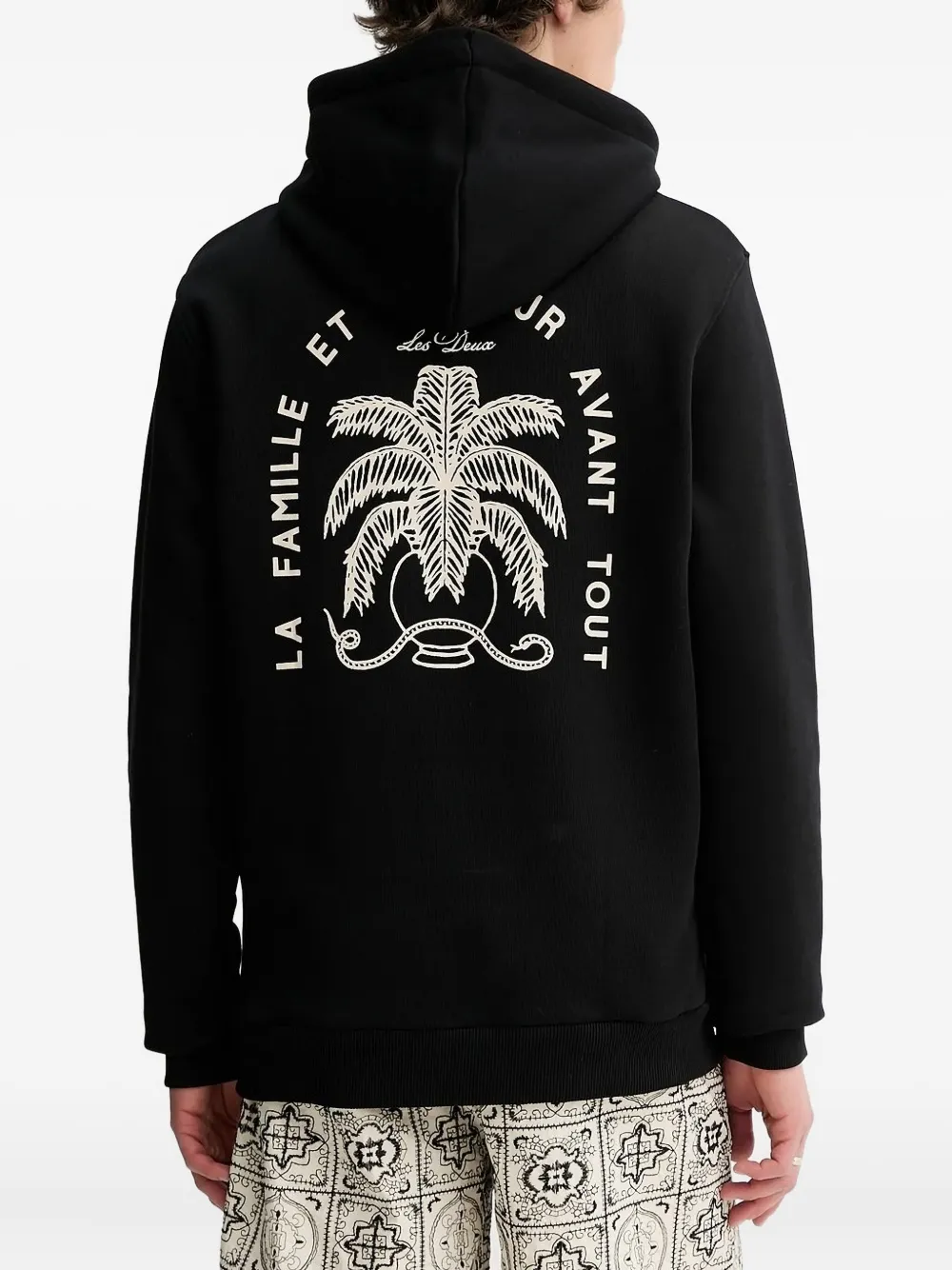 Les Deux palm-tree embroidered hoodie | Hoodies | Image 2
