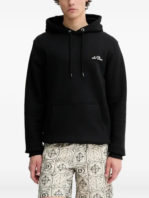 Les Deux palm-tree embroidered hoodie