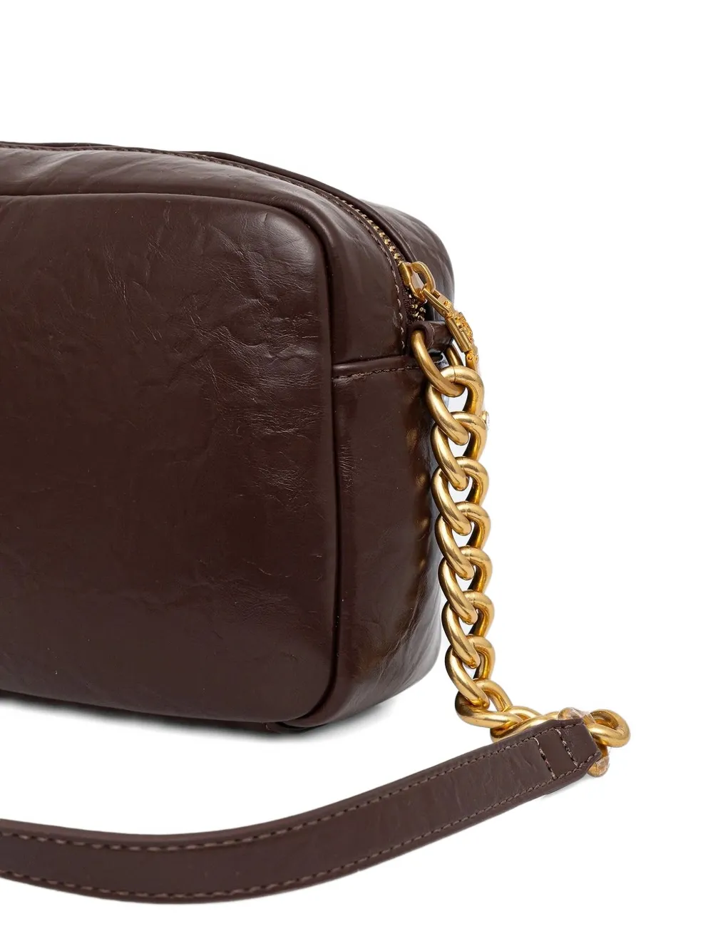 LIU JO medium LaPuffy logo-plaque cross body bag Bruin